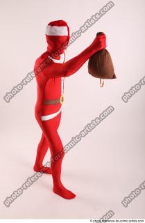 16 2018 01 JOEL ADAMSON WITH  CHRISTMAS BAG